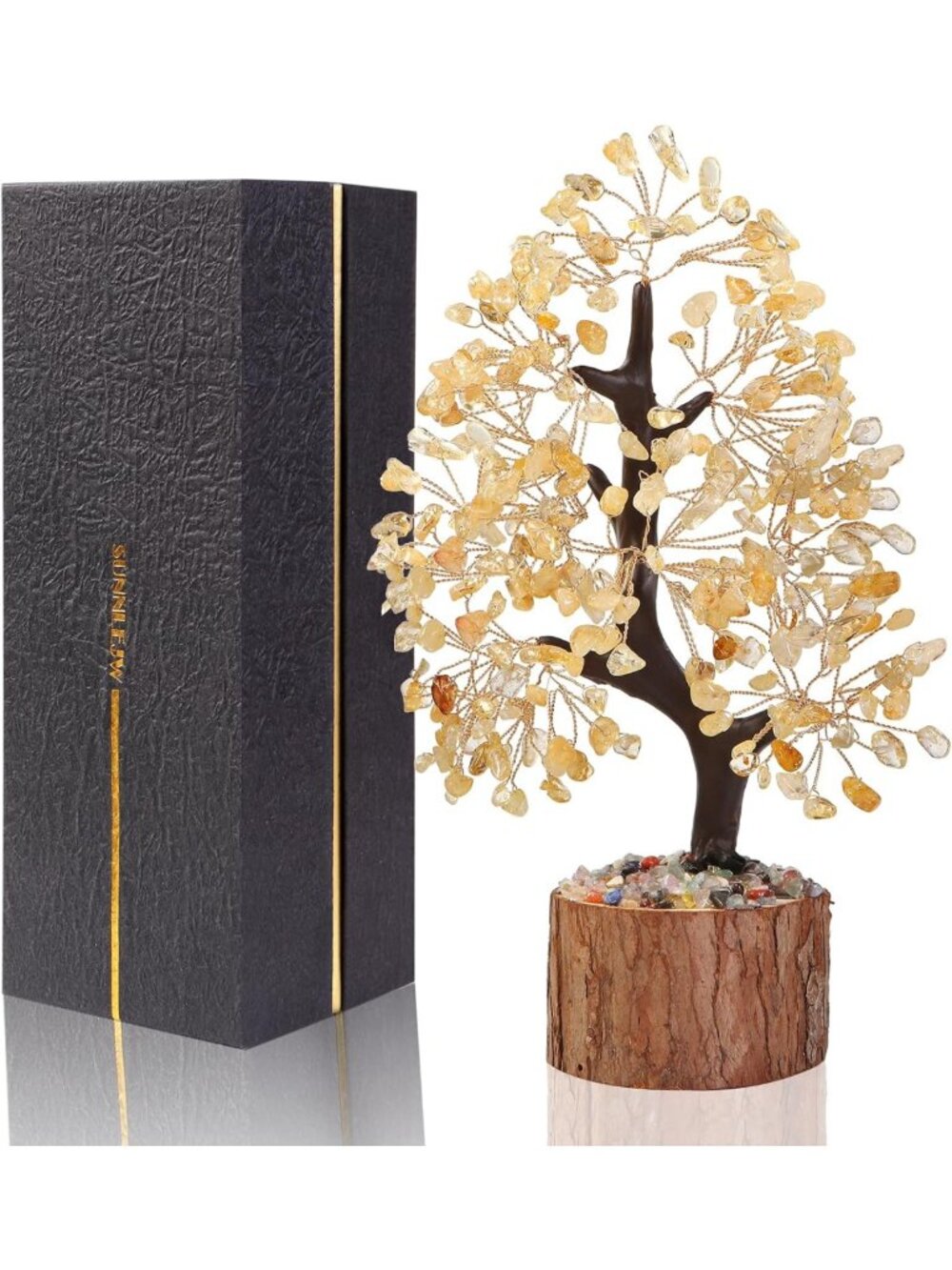 Chakra Crystal Tree of Life | Healing Stones & Crystals | Spiritual Decor